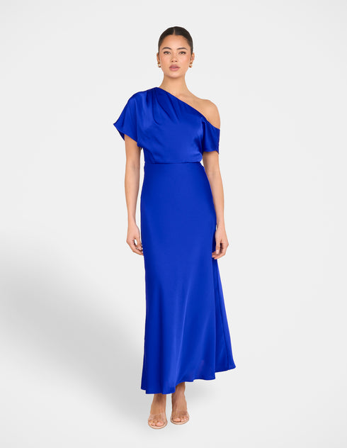 Kyler Asymmetric Neck Dress
